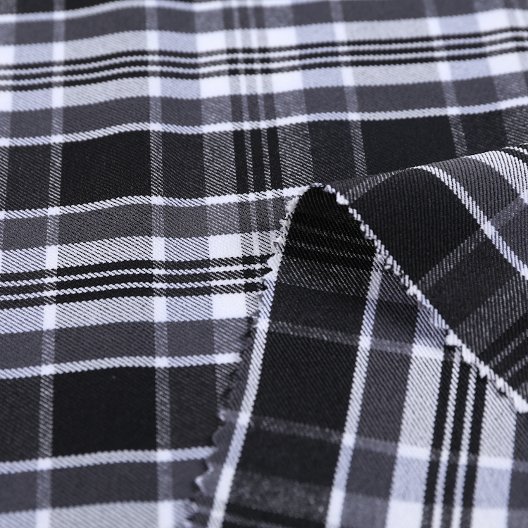 HB21-30 Yarn Dyed Twill Large Grid Fabric – Classic Plaid Twill for Overshirts, Coats, and Fashion-Forward Outerwear