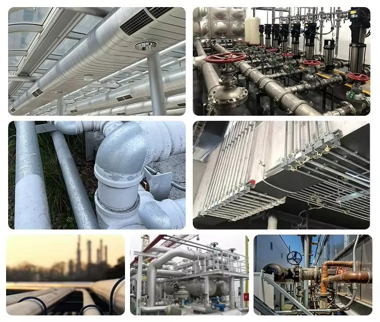 steel pipes galvanized