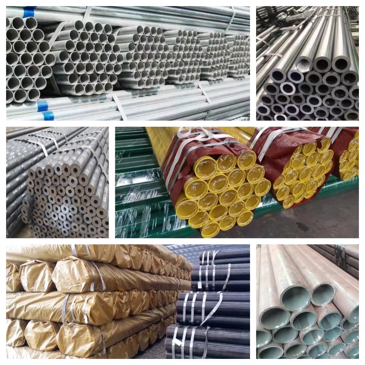 hot dip galvanized steel pipes gi round iron pipe
