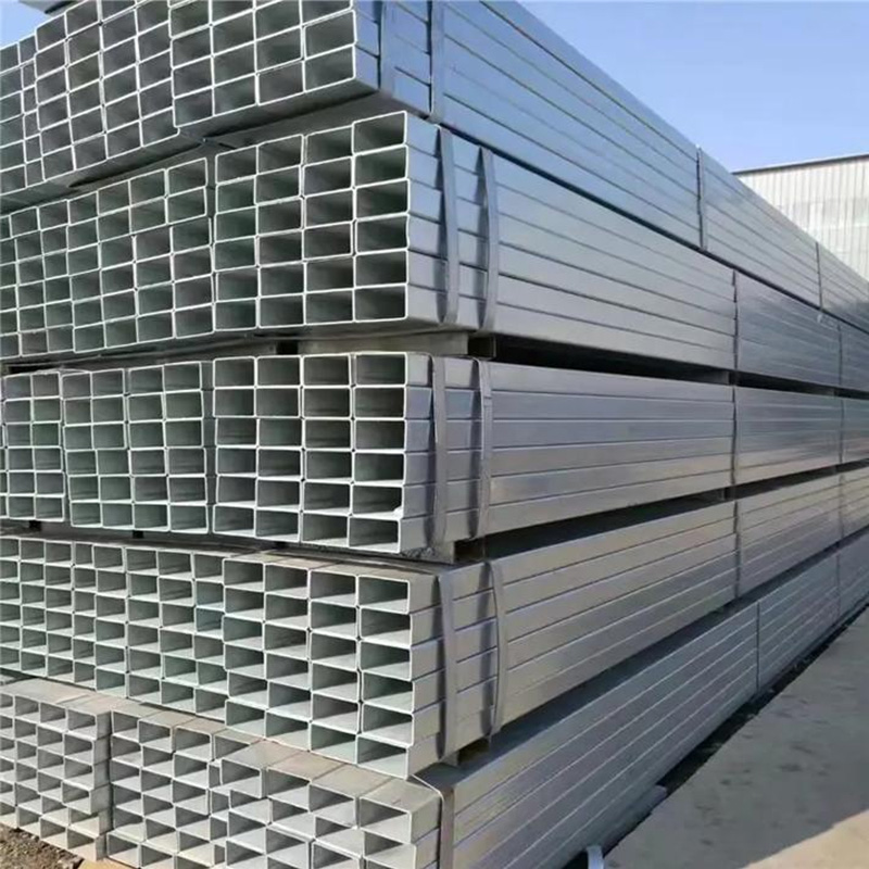 Galvanized steel pipes