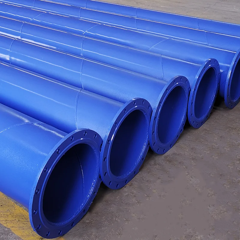 Internal and External Plastic Coated Carbon Steel Pipes