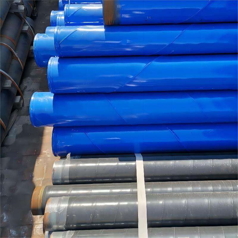 Internal and External Plastic Coated Carbon Steel Pipes