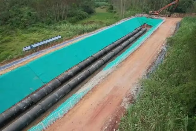 Large-diameter Welded Spiral Insulated Pipes
