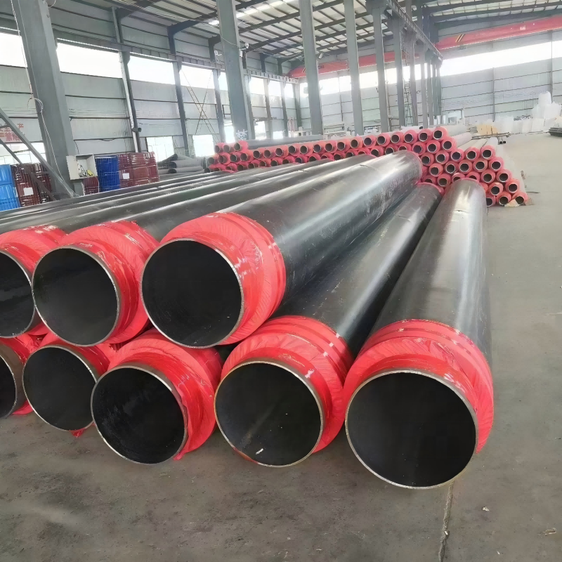 EN253 SCH40 Underground Polyurethane Foam Prefabricated Insulation Tube