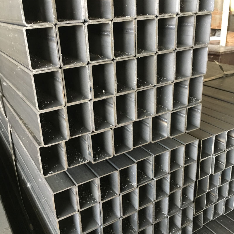 Black Steel Hollow Section Rectangle /Square Carbon Steel Welded Pipe