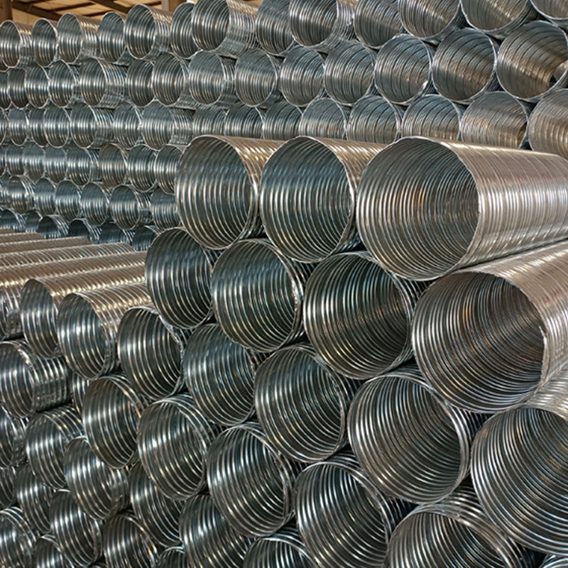 Spiral Duct Corrugated Pipe Metal Steel Pipe