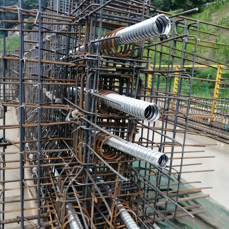 Spiral Duct Corrugated Pipe Metal Steel Pipe