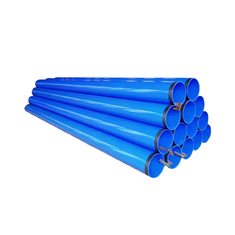 Coated steel pipe
