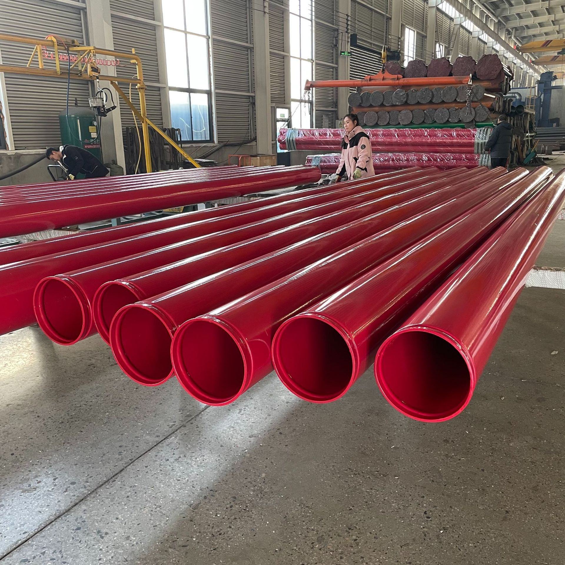 plastic coating for steel pipe