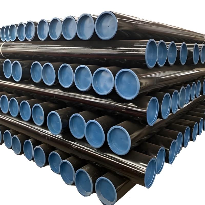 ASTM A106 A53 Sch40 Black Seamless Galvanized Square/round Steel Pipes