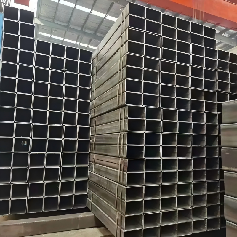 304 316 1-12m SS Welded Rectangular Stainless Steel Square Pipe Tube