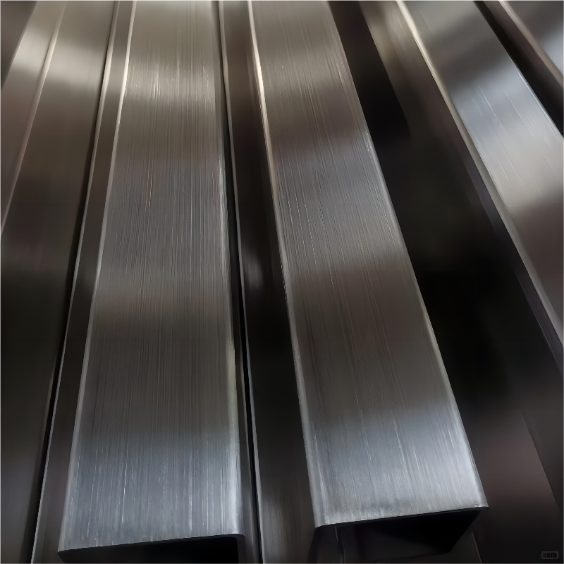 Inox Elliptical Groove Rectangular Square Tubing