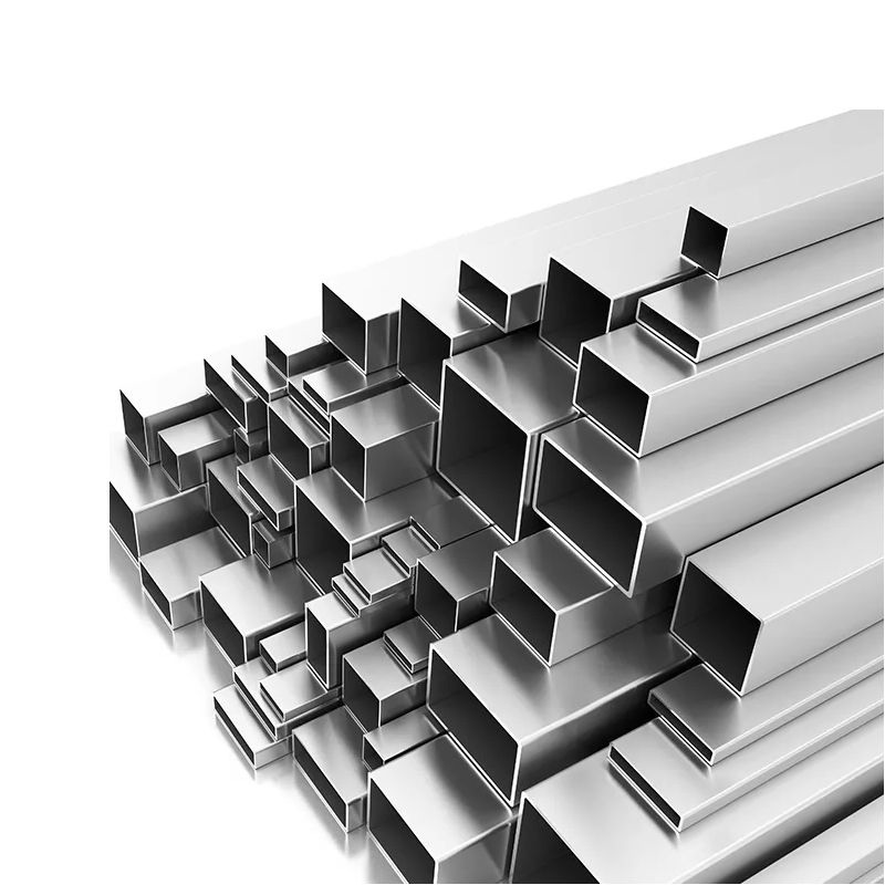 Inox Elliptical Groove Rectangular Square Tubing