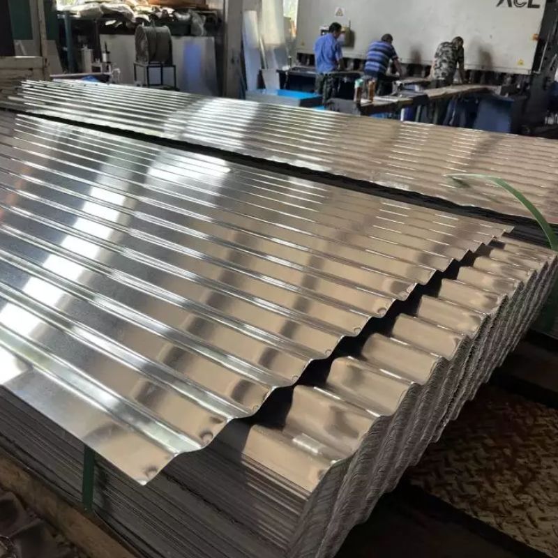 0.1-5mm Zinc Galvanized Corrugated Steel Roofing Sheet