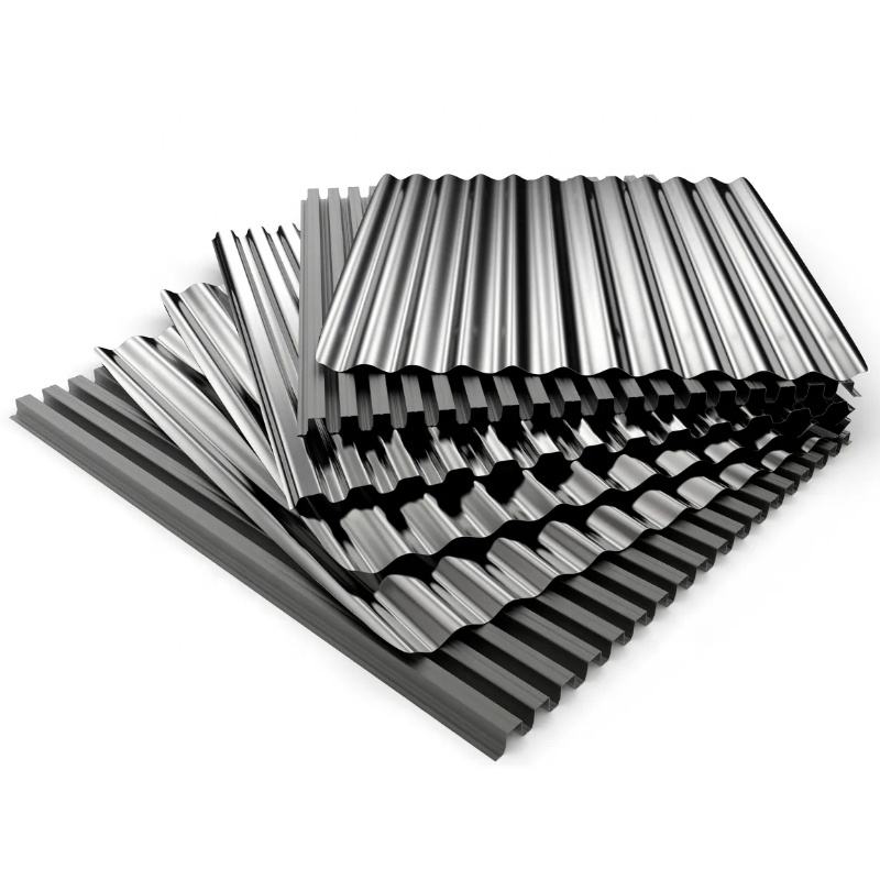 0.1-5mm Zinc Galvanized Corrugated Steel Roofing Sheet