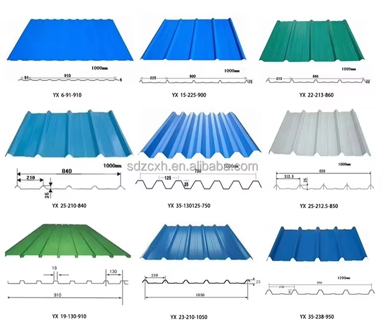 Zinc Galvanized Corrugated Steel Roofing Sheet