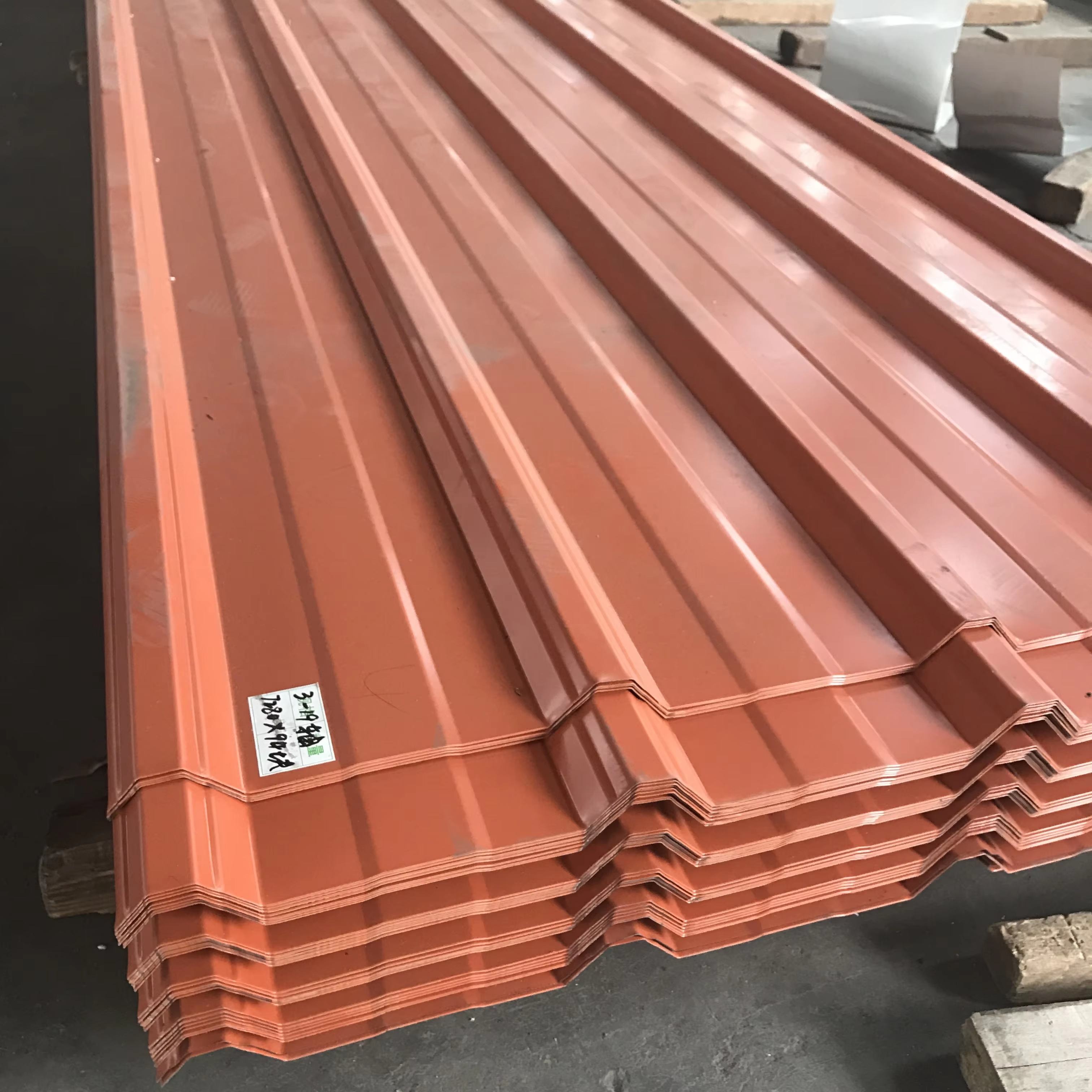 4x8 Inch 26 Gauge Galvanized Corrugated Steel Sheet