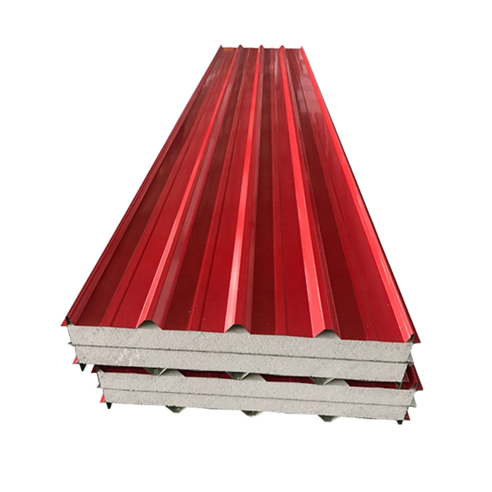 Insulated Sandwich Panel EPS PIR Rockwool Panel of Fire Rated Sandwich Panel for Warehouse