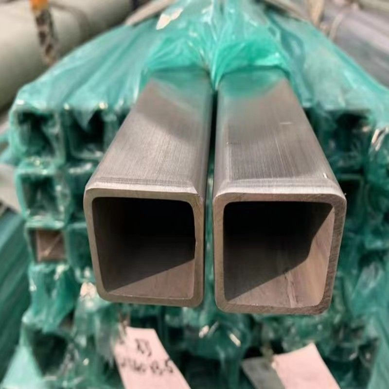 EN Standard 316L Stainless Steel Square Pipe