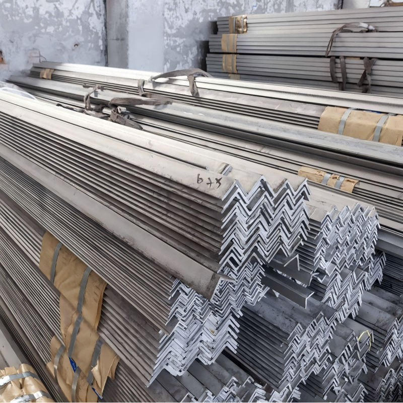 Wholesale High Quality Hot Rolled Galvanized Carbon Angle Steel for Construction Industry Custom Perforated Angle Steel