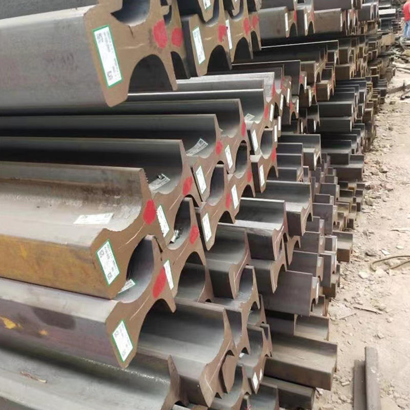 Wholesale Factory Price Q235/55Q Quality Guaranteed Railway Heavy/light Steel Rail for Subway Used