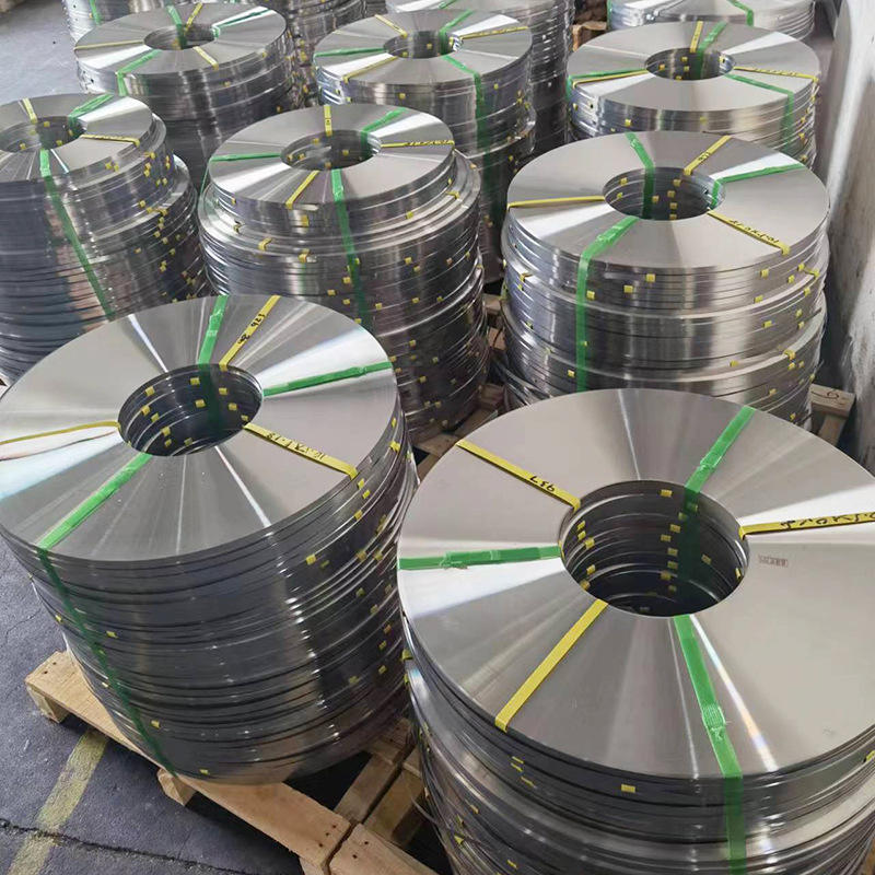 BA Custom Size Stainless Steel SS410 Cold Rolled 0.4mm-1mm Thickness Hard & Soft Materials Band Belt Coil Strip 430 Grade ASTM