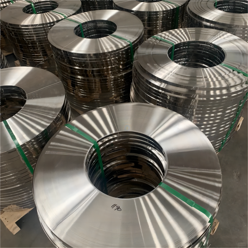 BA Custom Size Stainless Steel SS410 Cold Rolled 0.4mm-1mm Thickness Hard & Soft Materials Band Belt Coil Strip 430 Grade ASTM