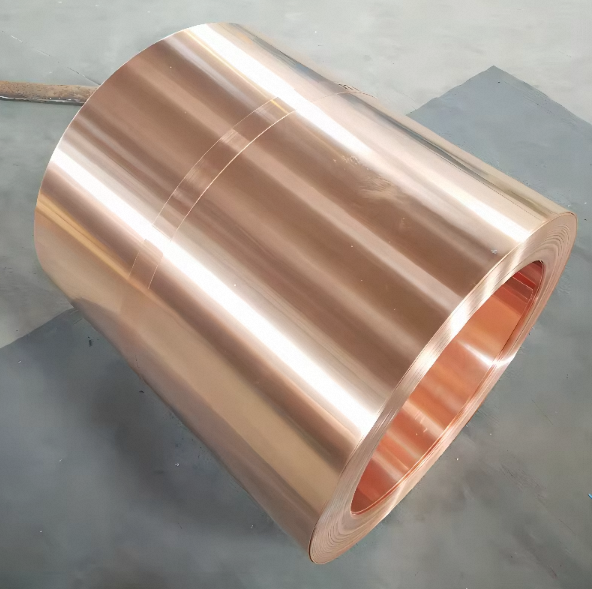 Custom Width Copper Foil Sheet Strip 0.01mm to 3.0mm Thick 99.99% Pure Copper Strip Foil Roll in Stocky