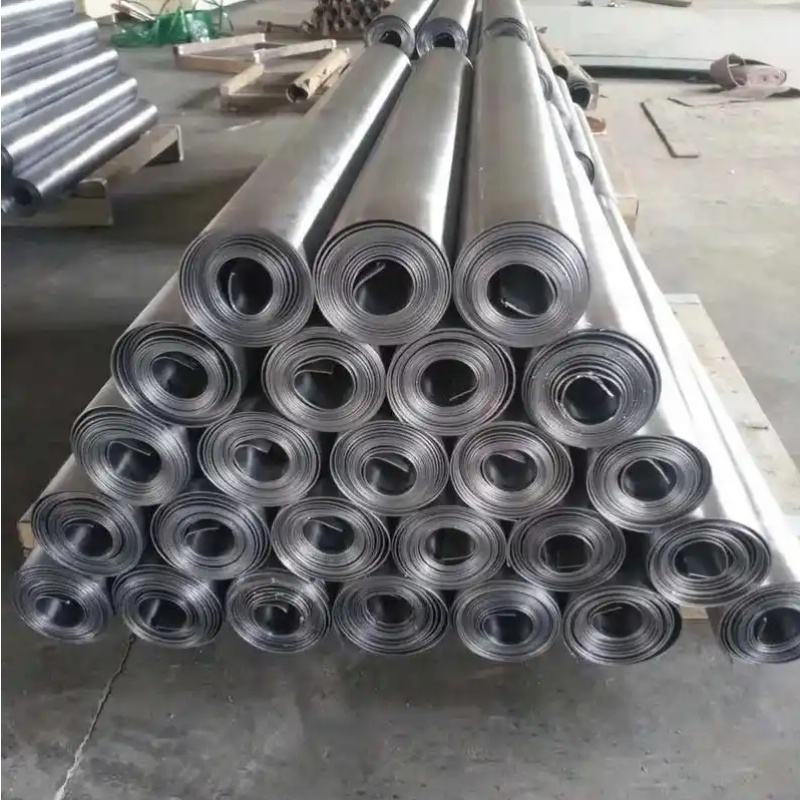 China Factory 99.99% Pure Lead Plate Price of Lead Plates 2mm Lead Plate for X-Ray Shielding and Battery