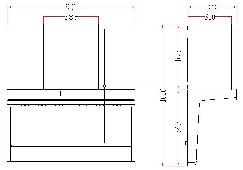 led range hood