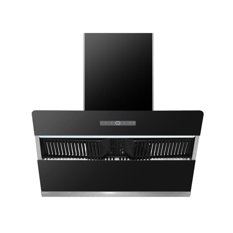 High Suction Kitchen Stainless Steel Range Hood With Touch Screen