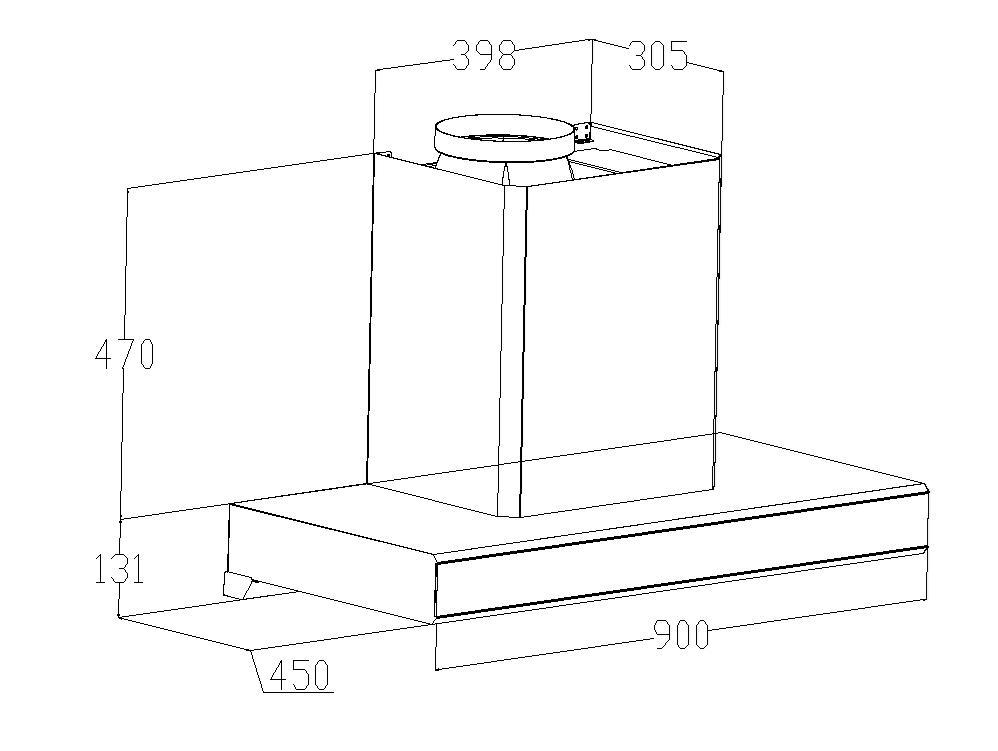 high power range hood