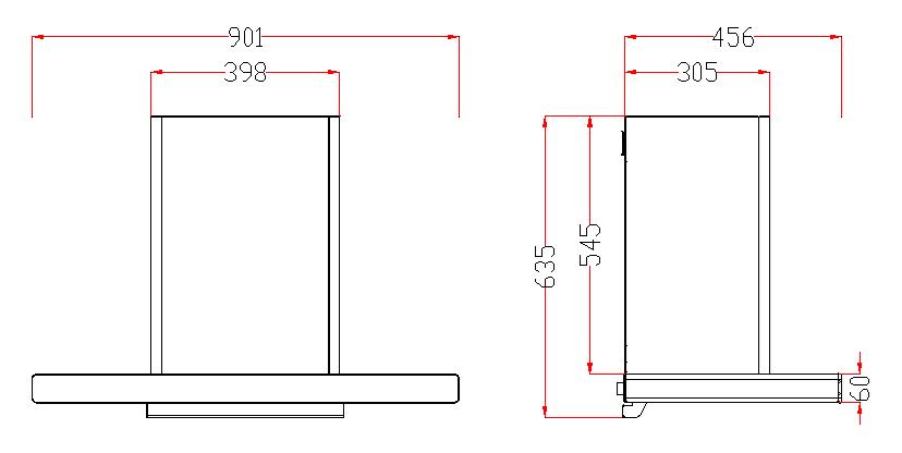 stainless steel range hood