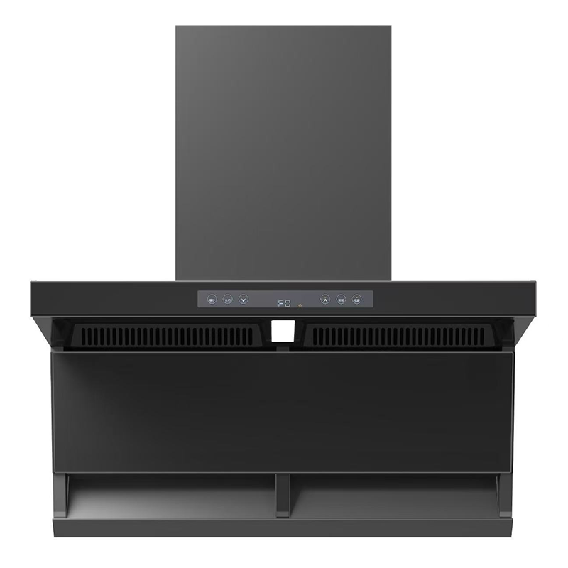 Range Hood For Large Kitchen Side Suction Automatic Cleaning