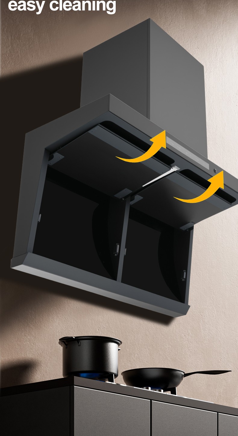 stainless steel cooker hood