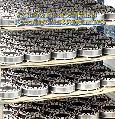 Bengkel Sakelar & Motor Huaba merupakan inti kinerja yang andal.