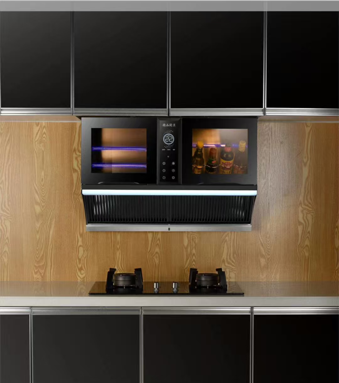 Installation of the range hood