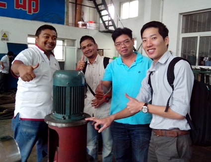 Customer & Seal Supplier Came for FAT