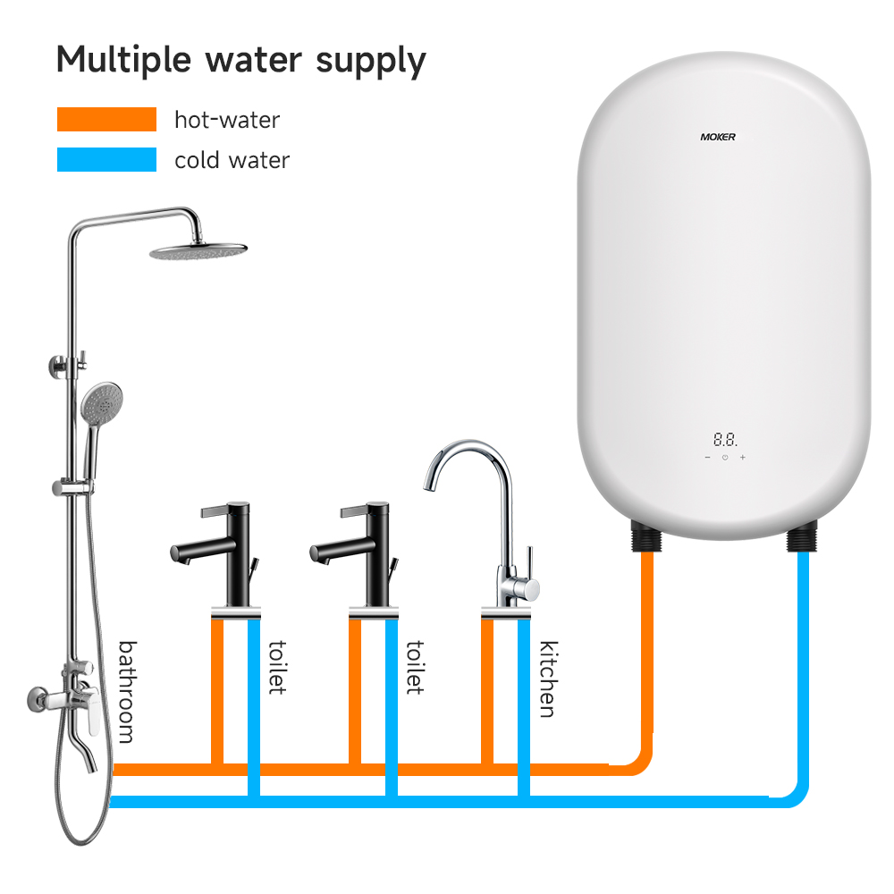 Energy-saving Constant Temperature Touch Screen Instant Electric Water Heater