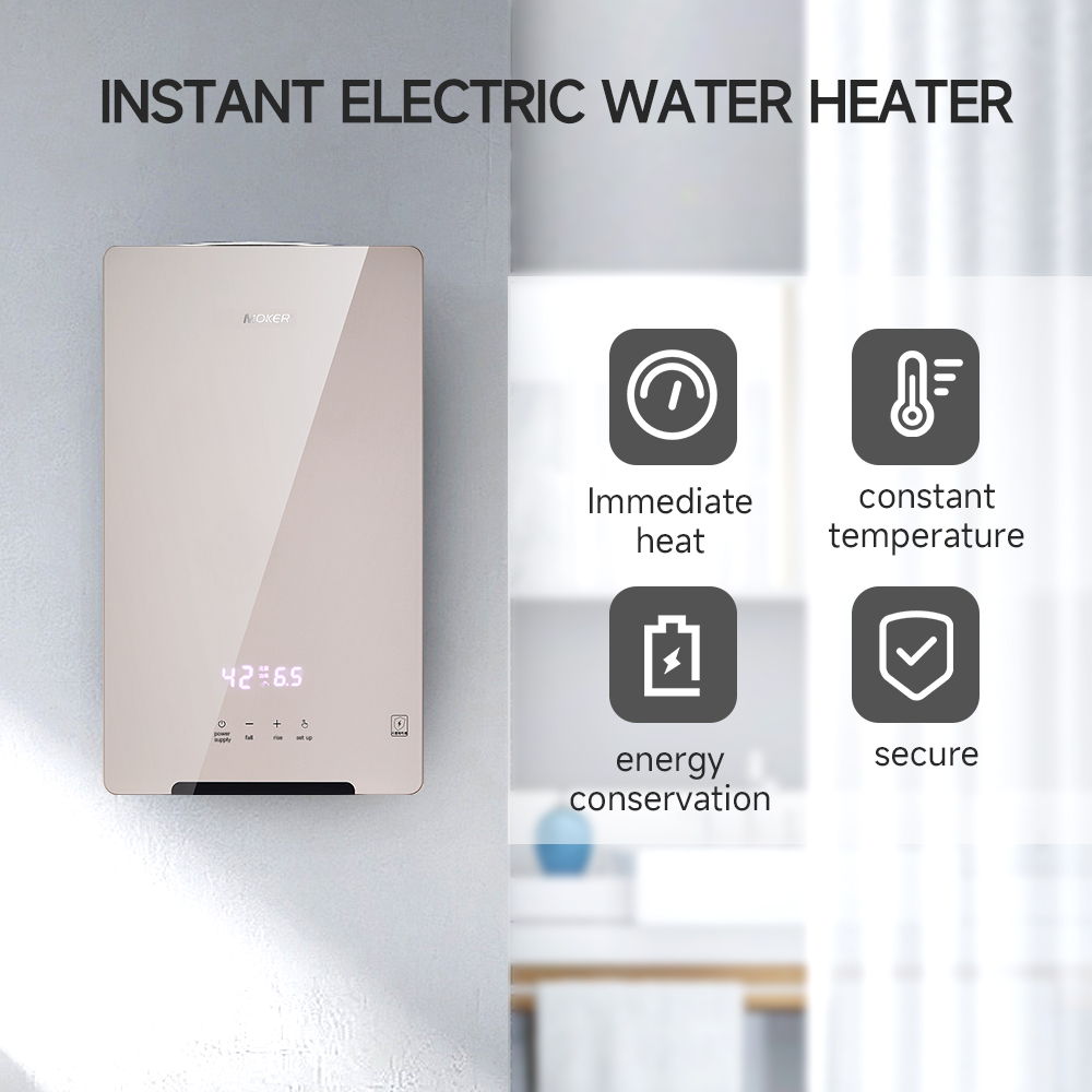 Smart Instant Electric Water Heater For Shower In The Whole House
