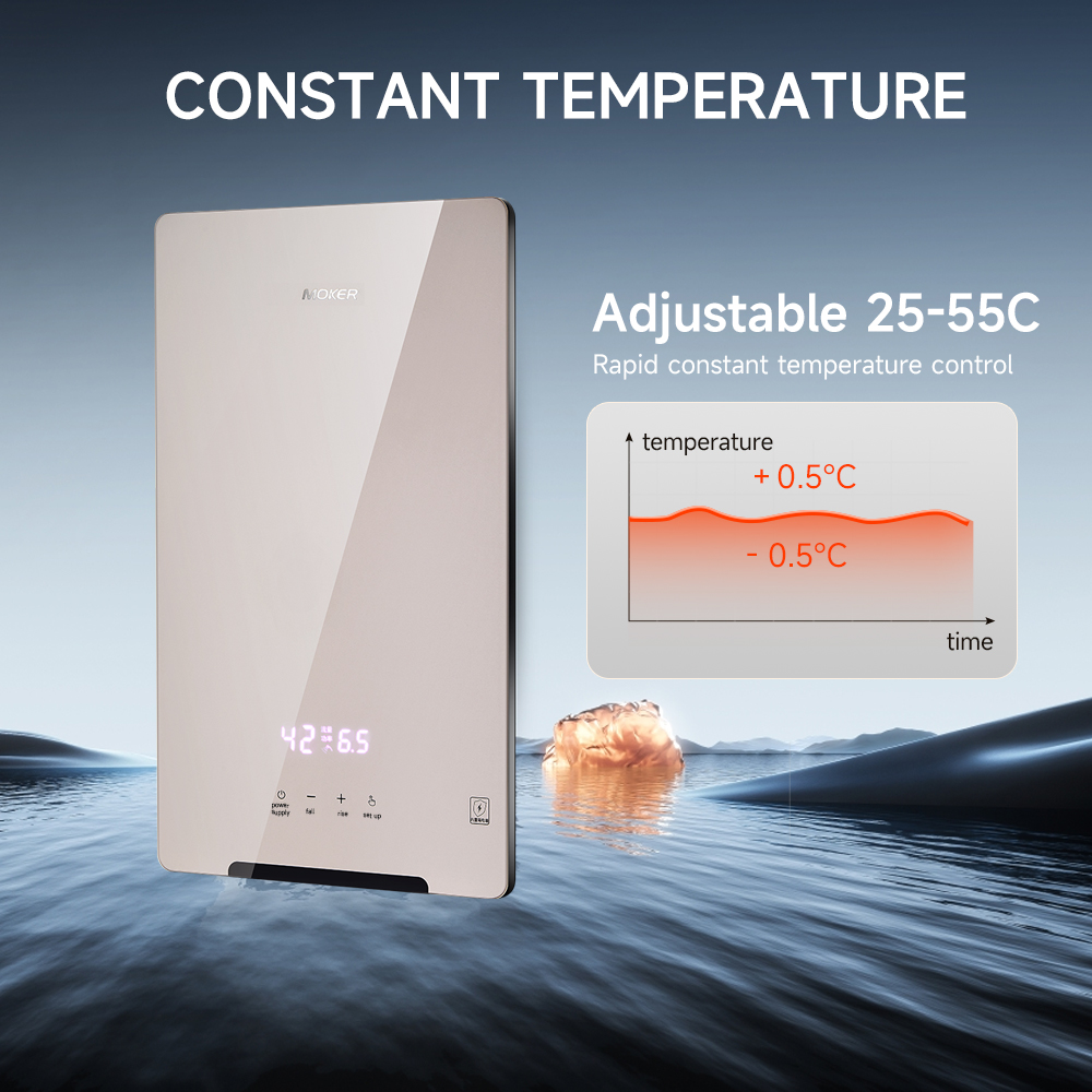 Smart Instant Electric Water Heater For Shower In The Whole House