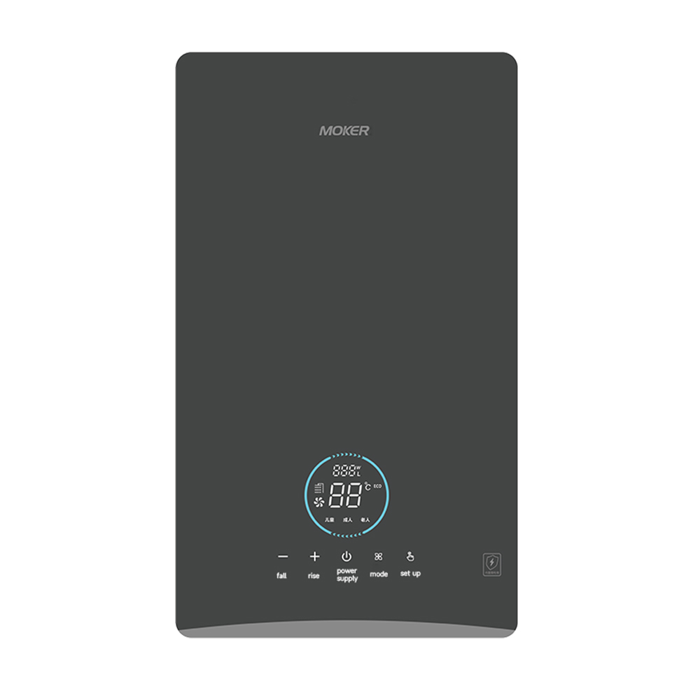 Instantaneous Electric Water Heater With Touch Display For Bathroom