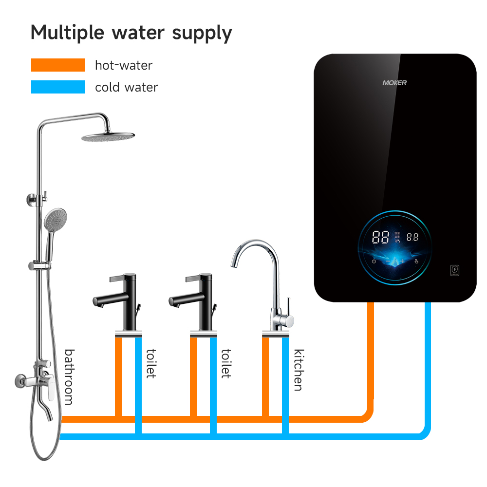 Hot Selling Wall Mounted Instant Electric Water Heater For Hotel