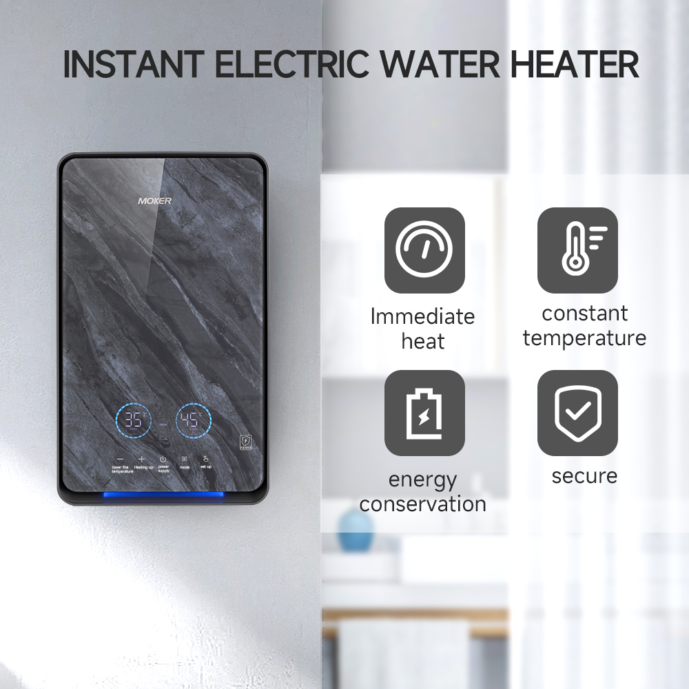 Wholesale 5-speed Heating Instant Electric Water Heater With LED Touch Screen