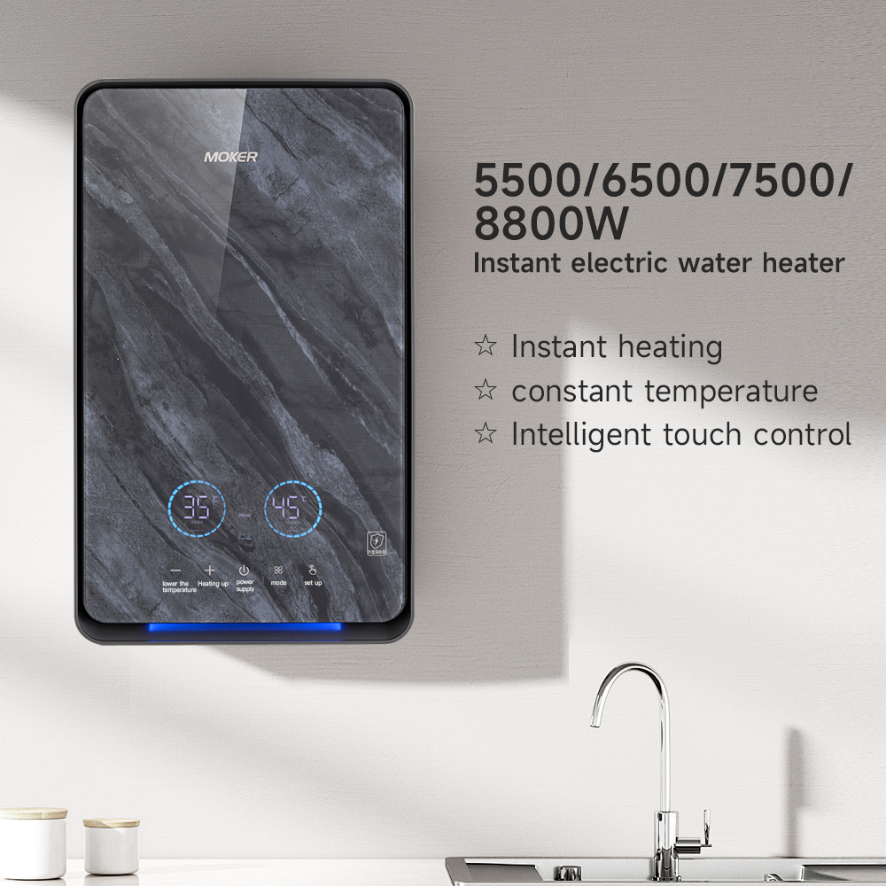 Wholesale 5-speed Heating Instant Electric Water Heater With LED Touch Screen