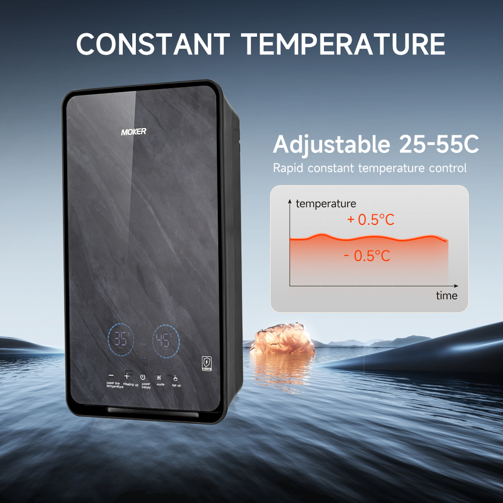 Wholesale 5-speed Heating Instant Electric Water Heater With LED Touch Screen