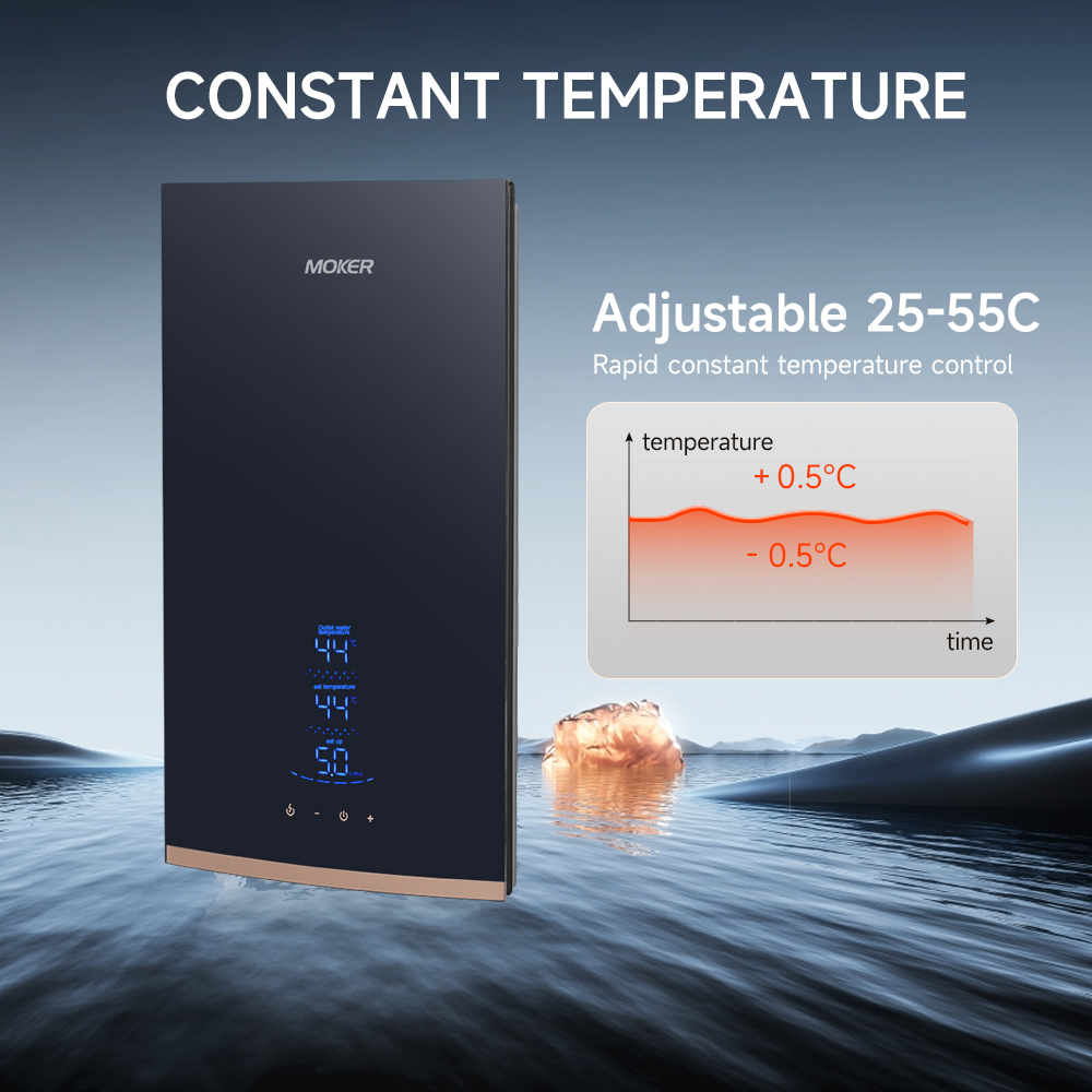 220V Smart Electric Tankless Hot Water Heater Manufacturer
