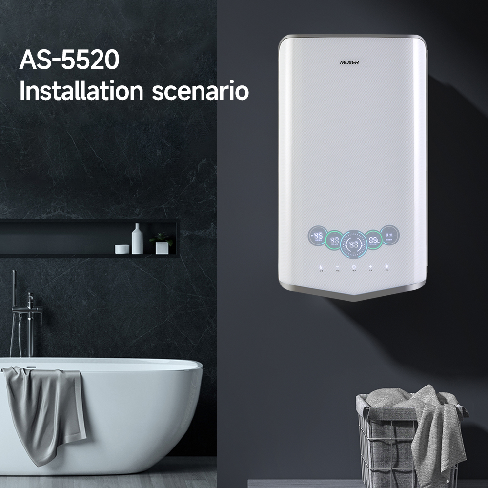Instant Storage Water Heater With Voice-controlled Touch Screen For Kitchen