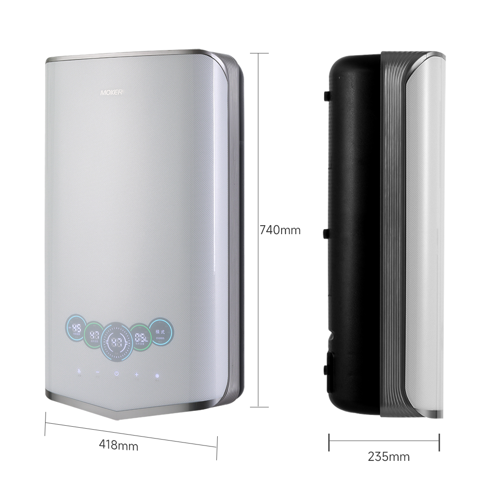 Instant Storage Water Heater With Voice-controlled Touch Screen For Kitchen