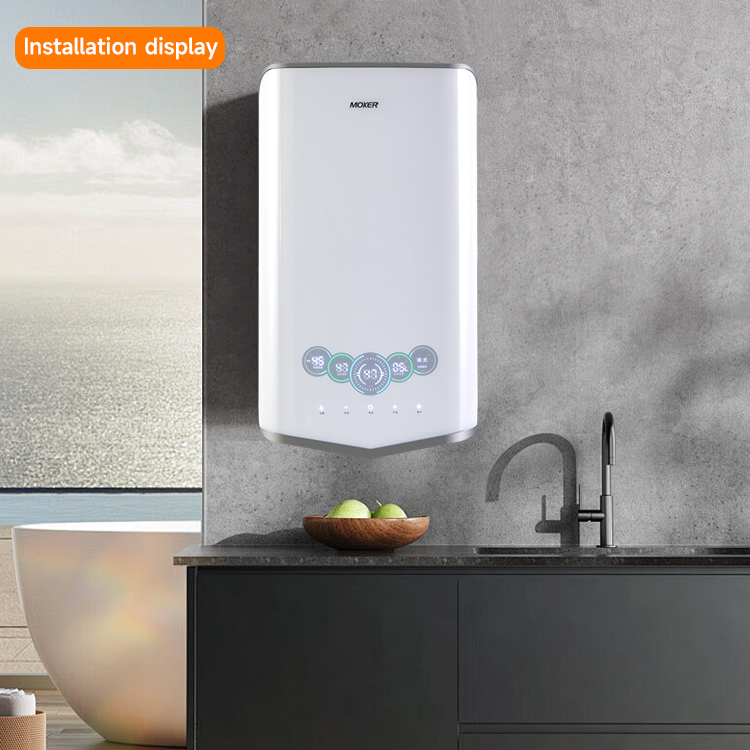 touch screen water heater